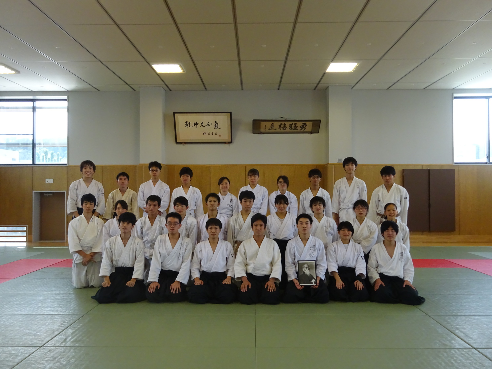 夏合宿にて 82894 集合写真 Jpg 東北大学学友会合気道部